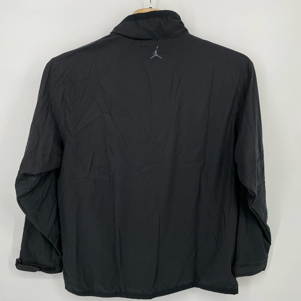 Vintage 2007 men's black nike jordan‎ air force one full zip windbreaker jacket - Picture 5 of 7